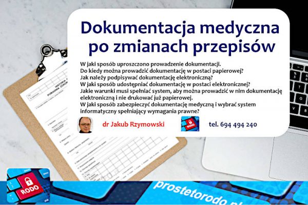 Elektroniczna Dokumentacja Medyczna szkolenia dr Jakub Rzymowski