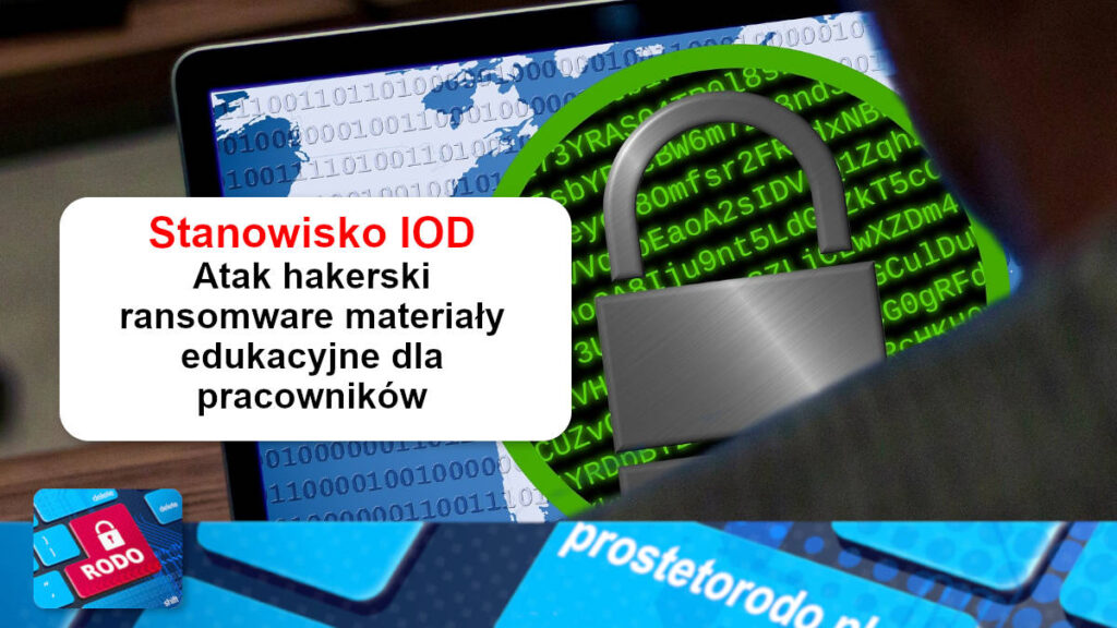 Stanowisko IOD - atak ransomware